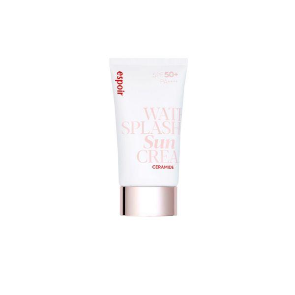 espoir Water Splash Sun Cream Ceramide SPF50+ PA++++ 60ml - Hydrating Tone-up Sunscreen