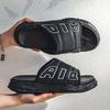 3219 [High-quality] Slippers Men's Summer New Outdoor Home Waterproof Sandals, Thick Bottom Heightening One-word Mops