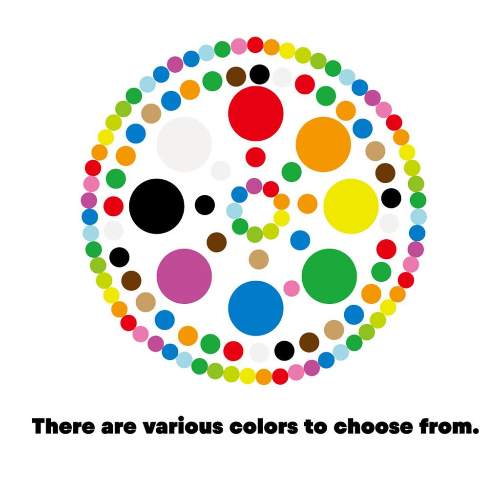 Dot Stickers, 14 Color  Writable Self-adhesive Blank Marker Notebook Round Sticker Labels