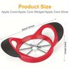 Apple Slicer, Large Apple Corer, Ultra-Sharp Apple Cutter, Pitter, Divider, Large Size Sturdy Rust Resistant Fruit Slicer Cutter, Kitchen Tool