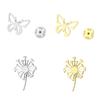 Hollow Flower Brooch Sweet Animal Metal Pin Fashion Jewelry Butterfly Brooch  Female