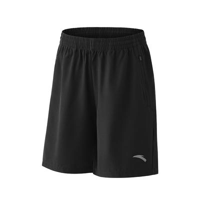 Breathable Casual Comfortable Versatile Five-Point Beach Shorts Men Shorts Black 1825332423-1