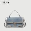 Exquisite Fashionable Handbag Fashionable All-Match Contrast Color Shoulder Bag High-End Light Luxury Trendy Cross-Body Bag