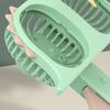 Mini Portable Fan Manual Hand Pressed Handheld Fan Double Head Personal Cooling Fan for Travel Office Outdoor Women Men Kids