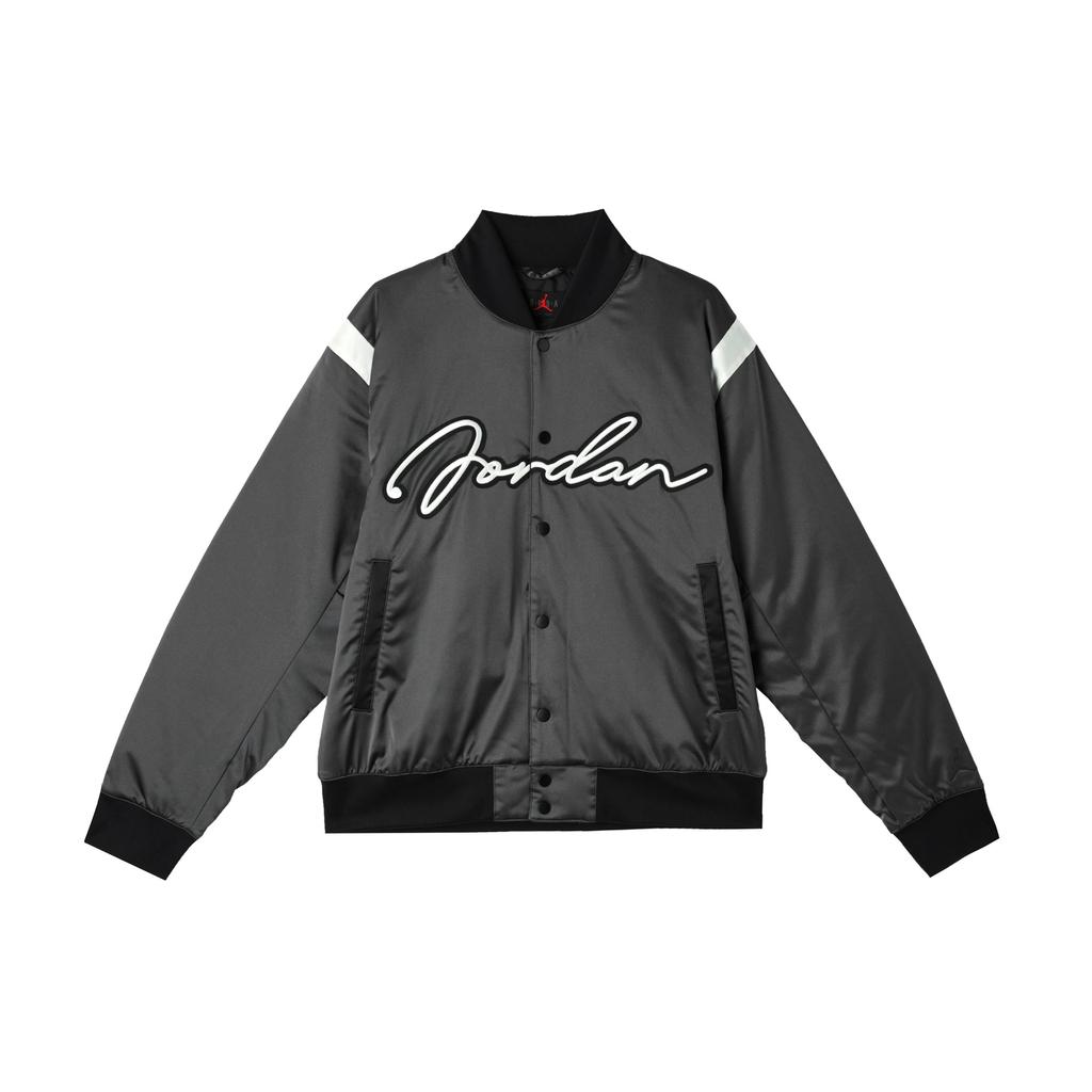 Jordan MVP FW24 Retro American Fashion Versatile Comfortable Loose Sports College Style Jacket Men Jacket Black HF9298045