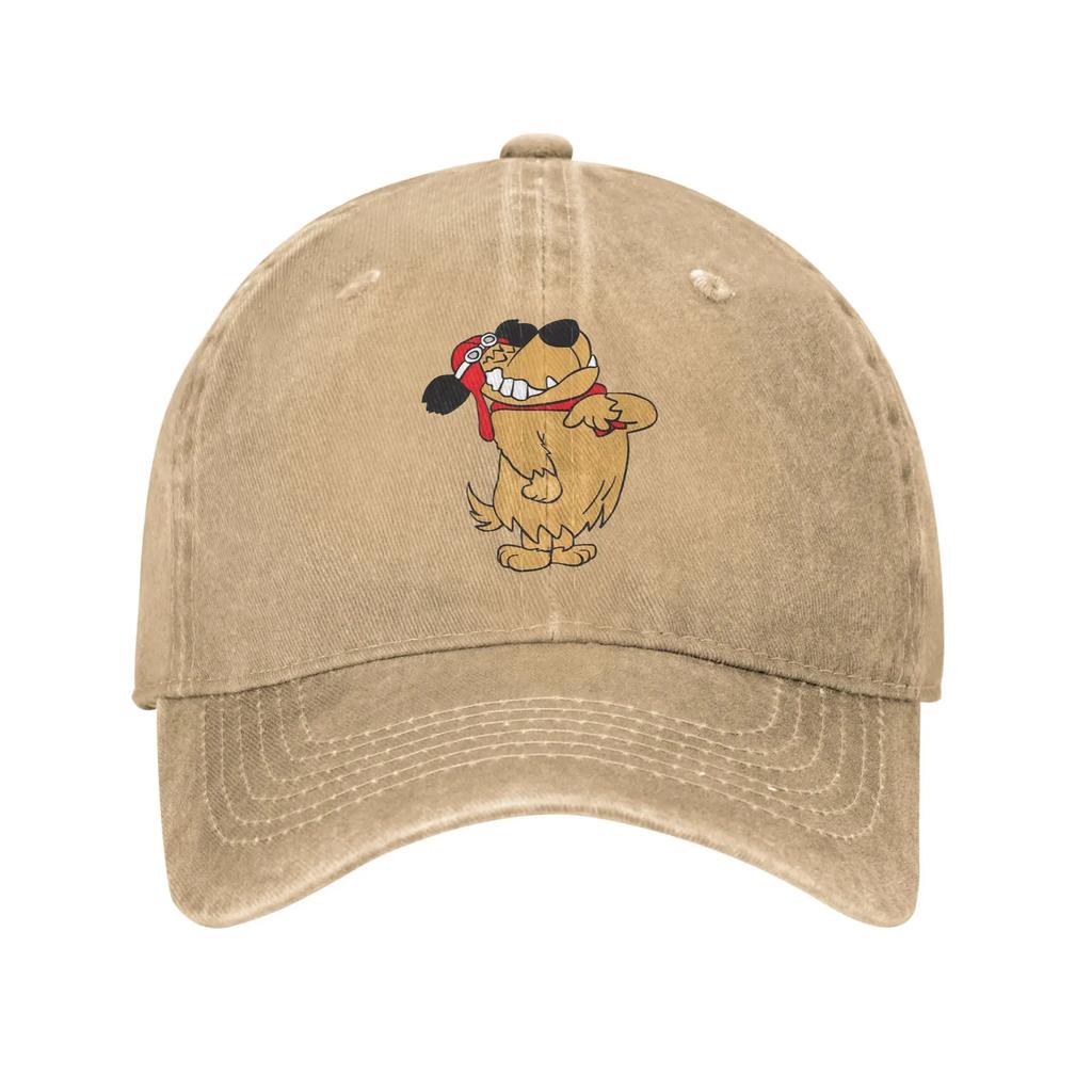 Muttley Wackys Races Baseball Caps Vintage Distressed Washed  Snapback Cap Unisex Style Outdoor Travel  Gift Caps Hat