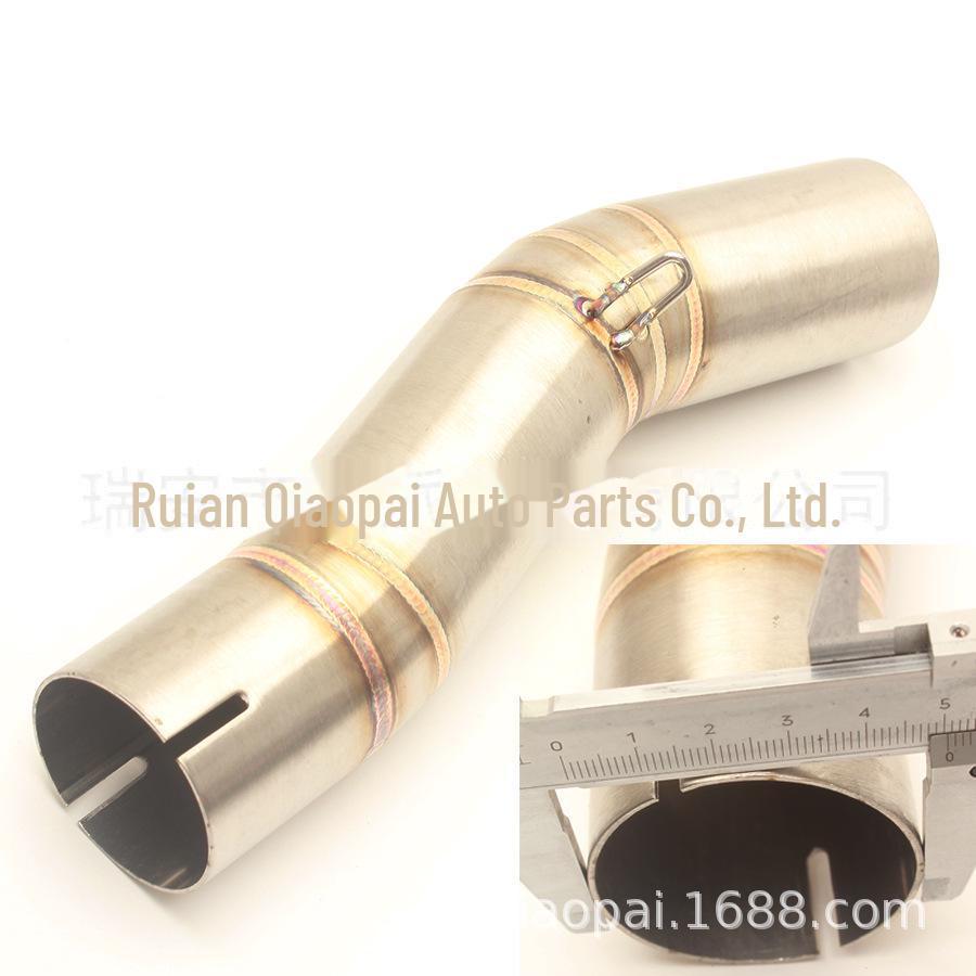 Edelstahl-Kniestück für modifizierten Honda CBR300/CBR500-Auspuff