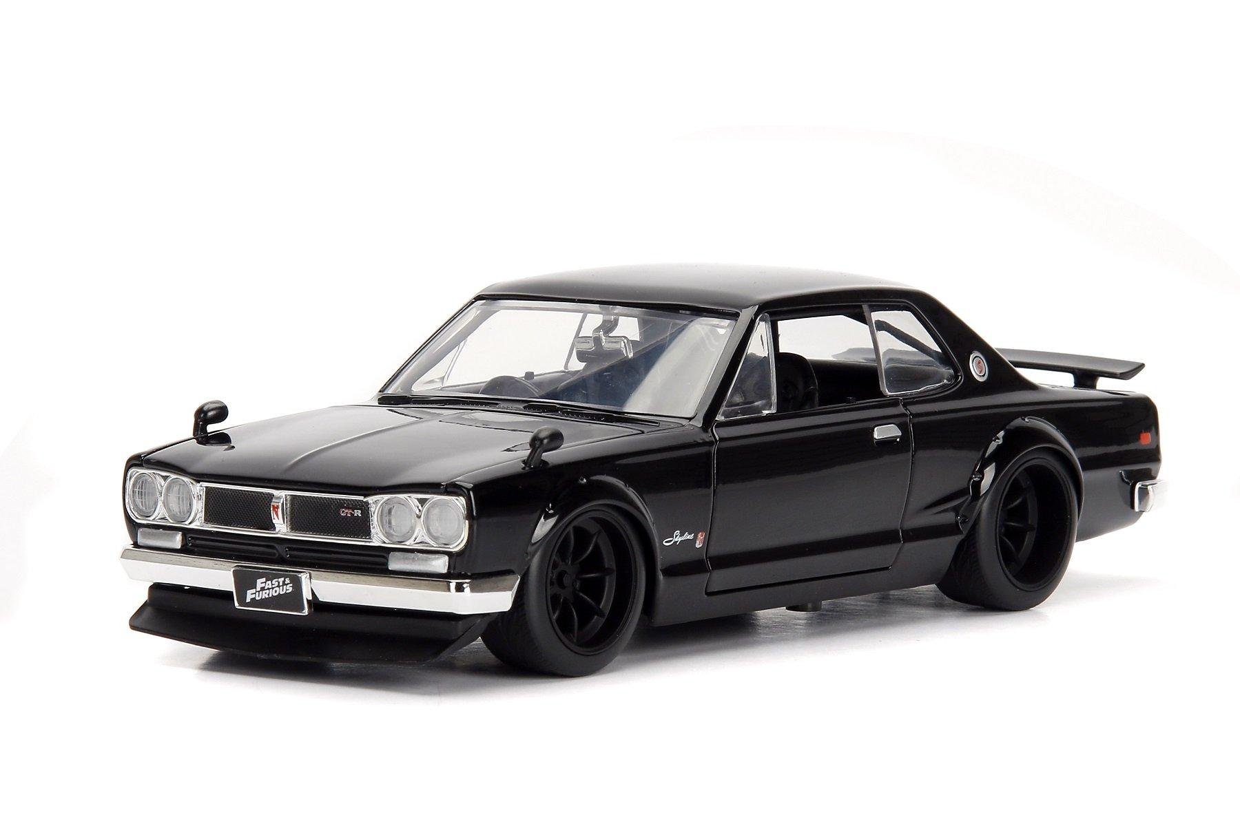 

JADA TOYS Mini Car Size Nissan Skyline Fast Furious Hakosuka 1/24 FAST&FURIOUS Brian s 2000GT-R &