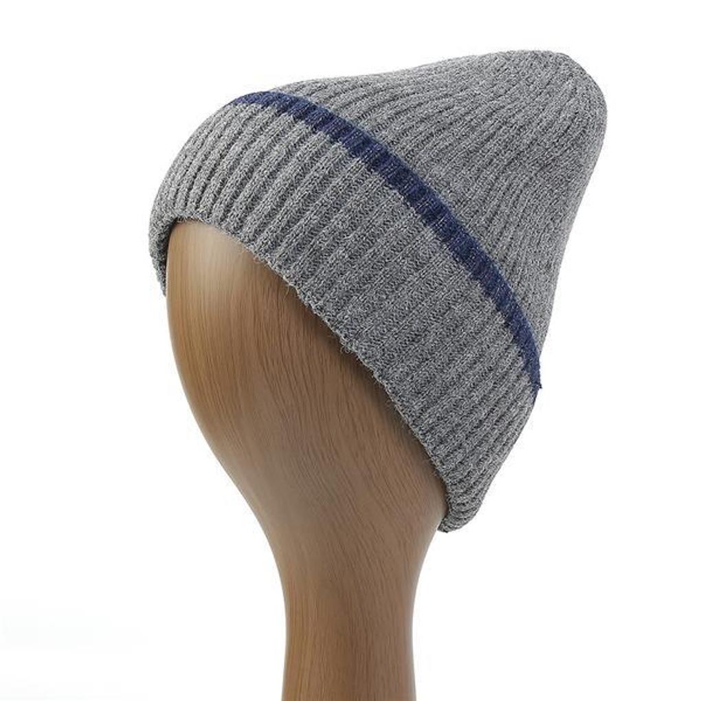 Seven Day Fleece Knit Beanie (Gray)