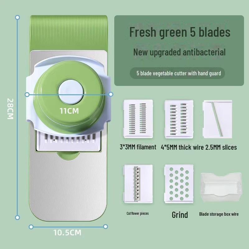 Multifunctional Vegetable & Potato Cutter: Household Stainless Steel Grater and Slicer Tool