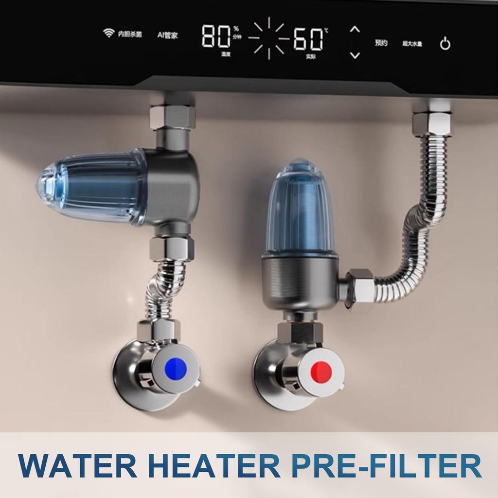 Detachable Pre-filter Electric Water Heater Inlets Filter Washing Machine Faucet Shower Scale Filter Water Purifier