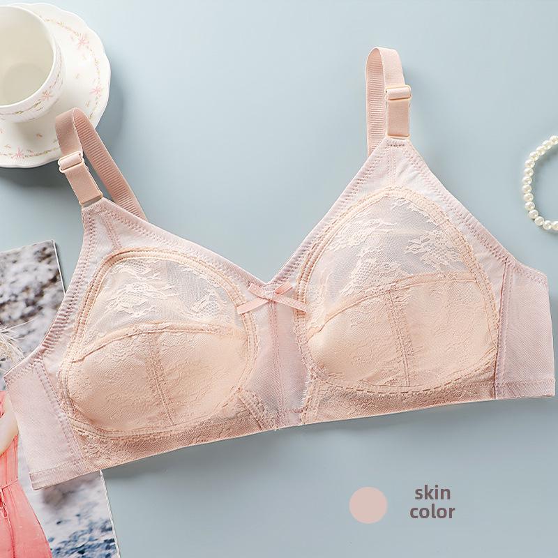 

Кружевной бюстгальтер с полной чашкой большого размера - ультратонкий, сексуальный, без косточек, дышащий и прозрачный 85