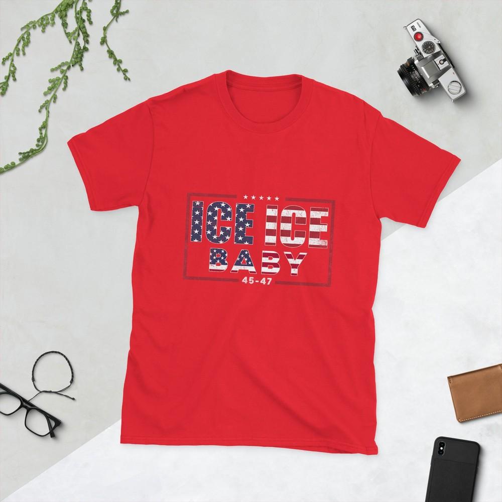 Vintage Ice Ice Baby Funny Trump Unisex Unisex TShirt S