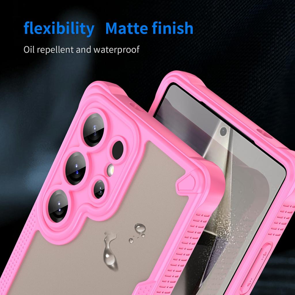 For Samsung Galaxy S25 Ultra Case PC+TPU Frosted Phone Back Cover