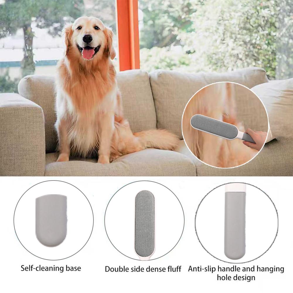 Cloth Gluing Machine Dust Removal Brush Hair Remover Clothes Pet Hair Removal Brush Static Electricity Household Sticky Hair