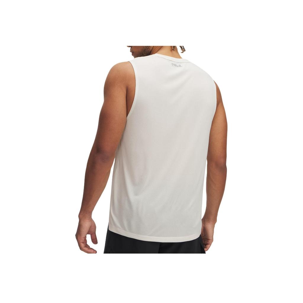 Under Armour Launch Trail Run Fashion Classic Comfortable Casual Versatile Vest Men tops Beige 1389806-279