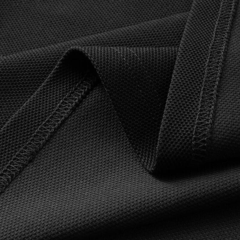 Dibinze Men's Plus Size Silk & Linen Blend Polo T-Shirt