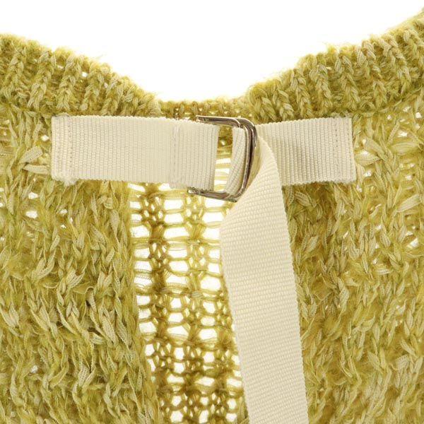 Unused Muller Wool Blend Long Sleeve Design Knit Sweater 38 of Yoshiokubo Women Used