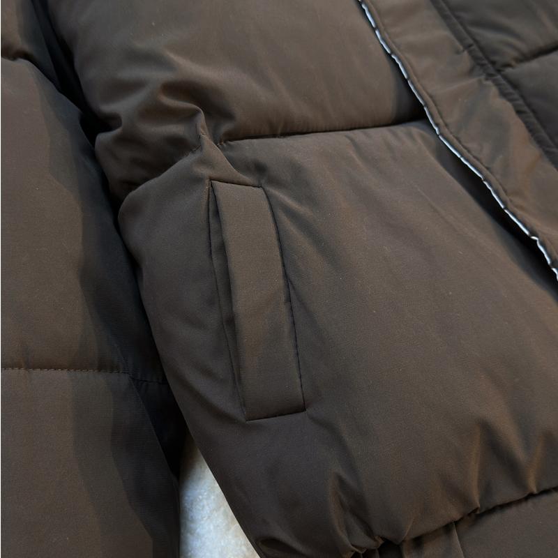 Fashion Winter Woman Short Parkas Stand Collar Loose Thick Warm Jacket Women's Coats