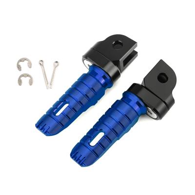 Artudatech Apoios de Pé Dianteiros para Honda CB125R CBR250RR CBR1000RR CB600F CB1100/RS/SX Motocicleta Azul