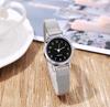 Women's Casual Digital Quartz Student Watch with Mesh Band