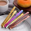Stainless Steel Ice Scoop And Ice Tongs Small, Round Bottom Bar Ice Utility