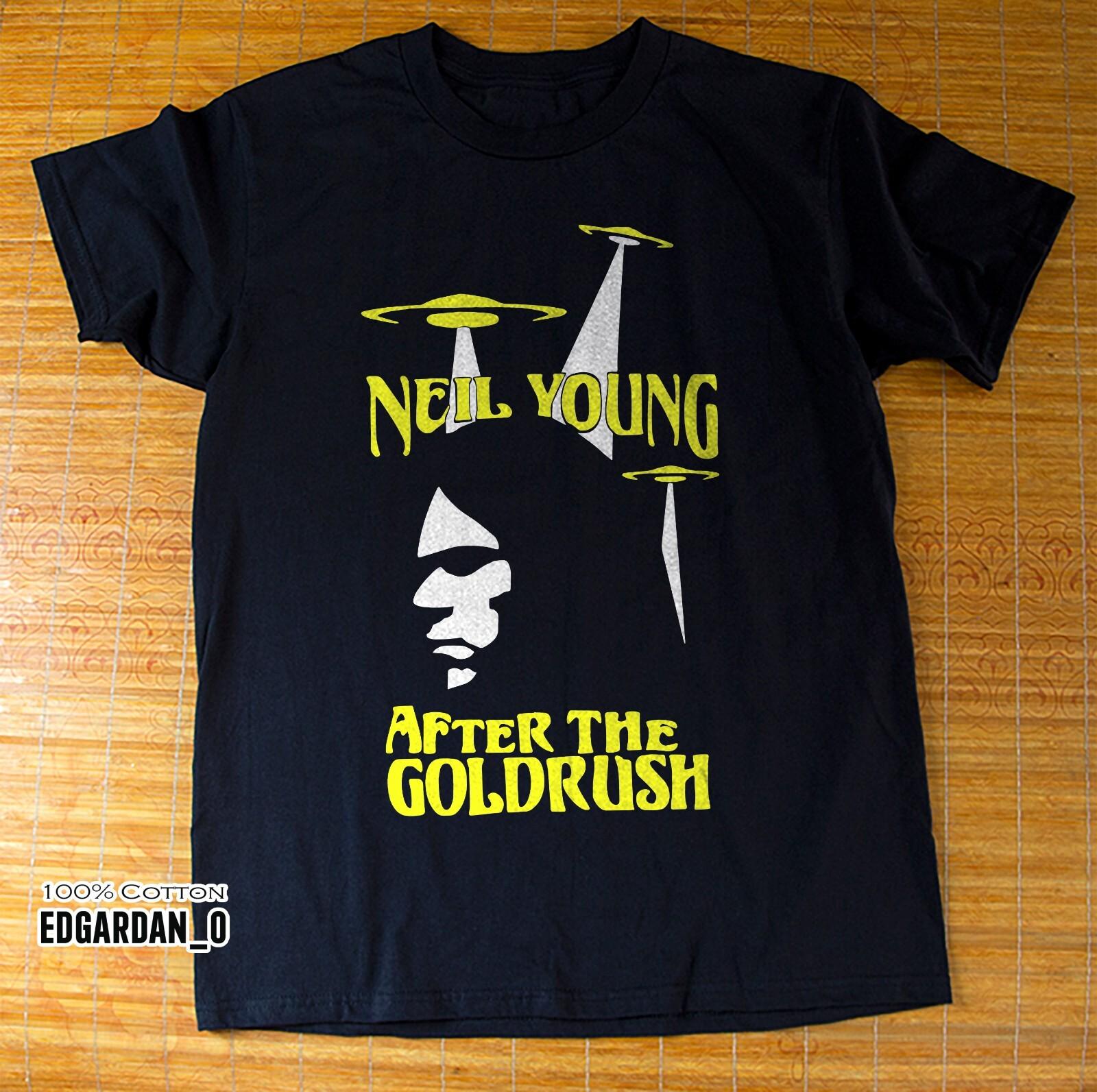 Neil Young After The Gold Rush Rock Band Unisex T-shirt Size S-5XL XL