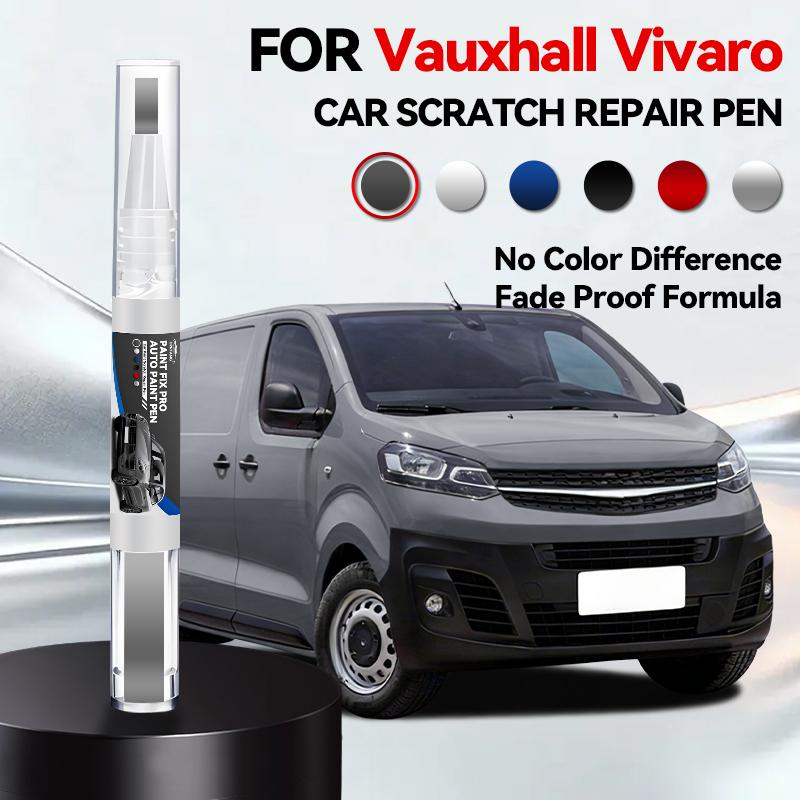 OPRTAMG Hot Purpose Vehicle Quartz Silver Carbon Black Arctic White Red For Vauxhall Vivaro Paint Repair Pen Touch Up Scratch Re