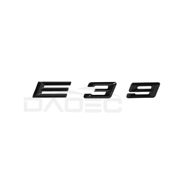 Car 3D ABS Trunk Letters Logo Badge Emblem Decals Styling Sticker For BMW M4 M5 E34 E39 E60 F10 F82 F83 F90 G82 G83 Accessories OT4
