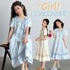 Girls' Summer Dress 2026 New Style Children's Elegant Girls' Summer Girls' Summer Girls' Beautiful Girls' Skirt