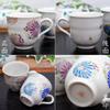 Waza No Kura Stylish Mug Pair Set Kutani Ware Hana Pottery Luxury Brand Tableware Made In Japan