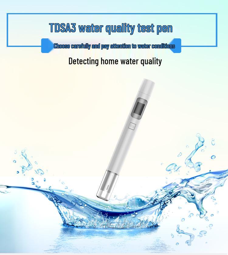 Hochpräziser TDS Wasserqualitäts-Teststift - Tragbar, Neues Modell, Smart Meter für den Haushaltsgebrauch