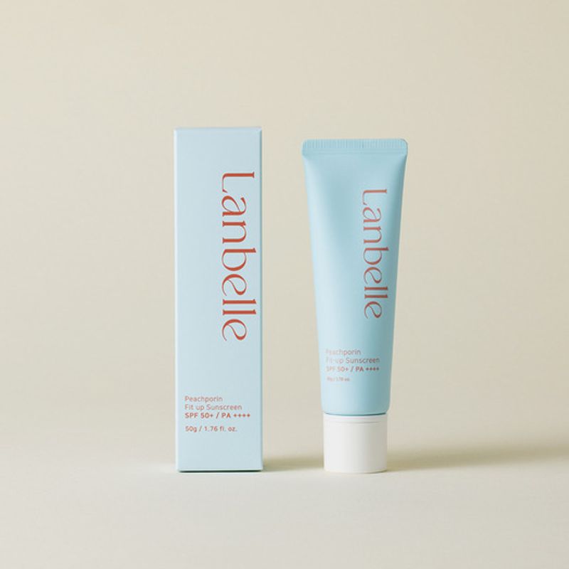 Lanbelle Peach Forin Fit Up Sunscreen 50g Peach Forin Fit Up Sunscreen 50g