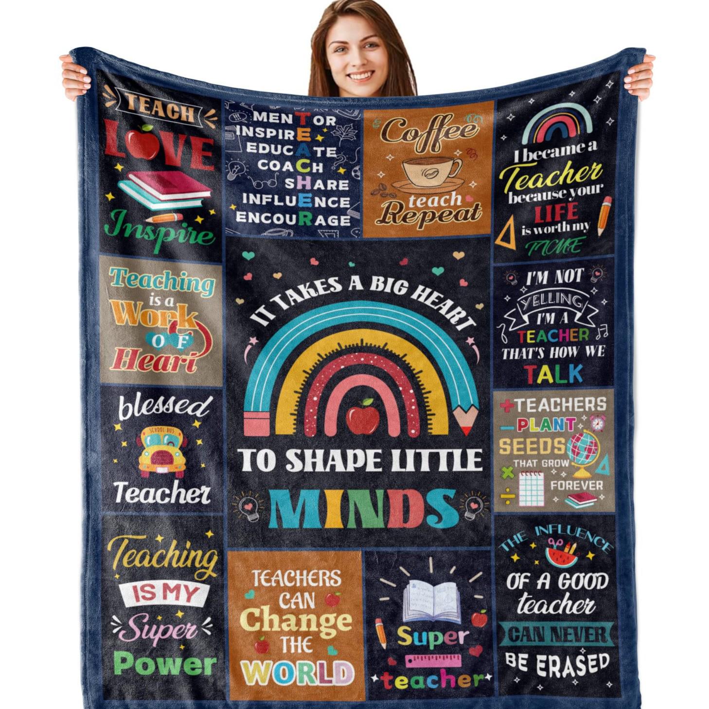 Cross-border Math Enthusiast Flannel Blanket - Cozy Home Gift 70x100 cm 16 цветов