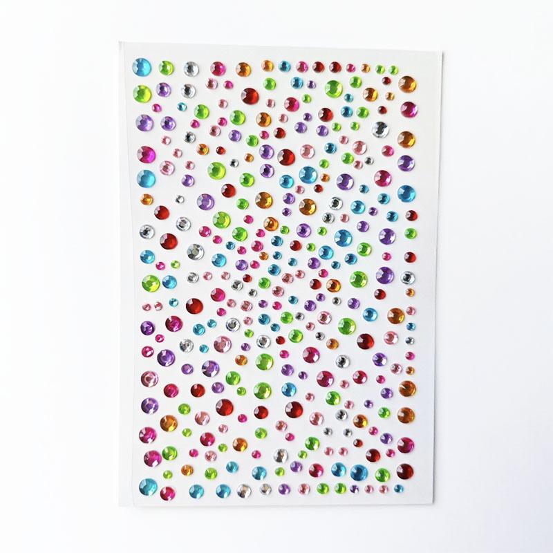 Eye Body Face Gems Self Adhesive Rhinestone Sticker Face Jewels Press On Tattoo.