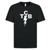 TCB T Shirt 1123 Retro Black Unisex Graphic Tee