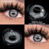 FUNSACHY 1 Pair Black Coloron Contacts Lens Yearly Use Natural Korean Brown Eyes Contact Gray Pupils Cosmetics Fashion Softlen