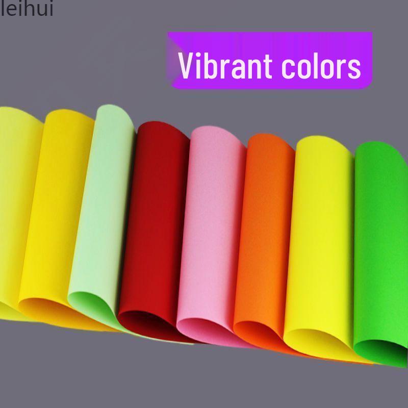 Colored Cardstock for Handmade Origami Airplane Models