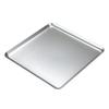 Korean Stainless Steel Rectangular Multi-Purpose Plate for BBQ, Hot Pot, Cafe, Grilled Meat, Sushi, & Fruits.