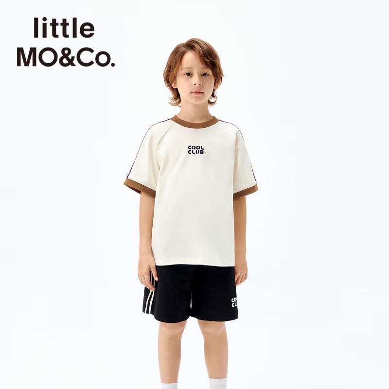 Little MO&Co. Unisex Kids  5A Antibacterial Cotton T-Shirt 130