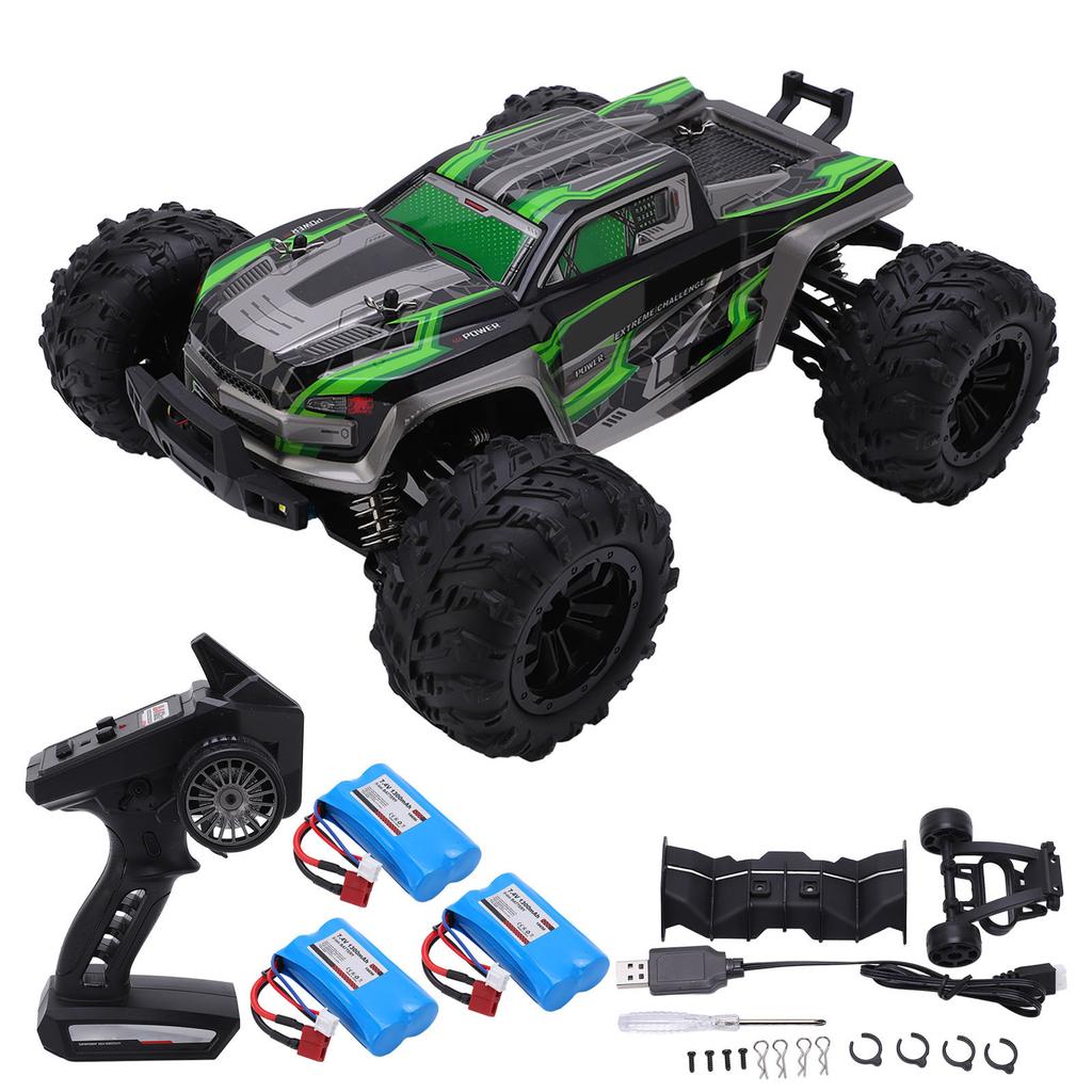 2.4G Remote Control Drift Car Full Scale 1 16 4WD Off Road RC Car with LED Headlights High Speed RC Car