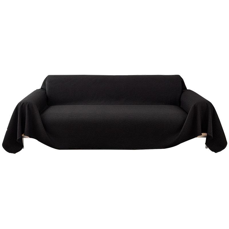 Sofa Cover Waterproof Slipcover Four Seasons Universal Solid Color Waffle Sofa Cover Blanket
