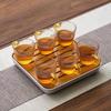 Shangqi Hammered Glass Kung Fu Tea Cups