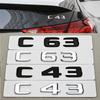 3D ABS Car Letters  Logo Rear Trunk Badge Emblem Decals  Car Sticker Accessories