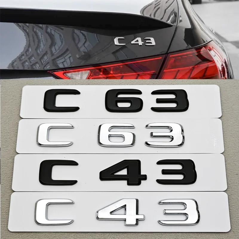 3D ABS Car Letters  Logo Rear Trunk Badge Emblem Decals  Car Sticker Accessories