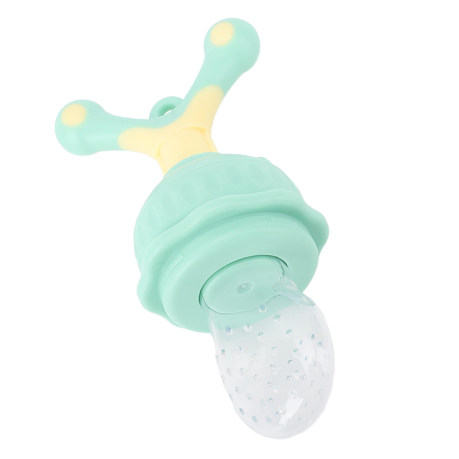 Baby Fruit Food Feeder Pacifier for Infant Self Feeding Fine Holes Detachable Silicone Baby Teething Mesh Feeder