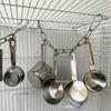 Popel středního až velkého papouška, malé slunce, diamantový hrnec z nerezové oceli, Ding Ding Dong Dong, hryzání, broušení a kousání kožešin