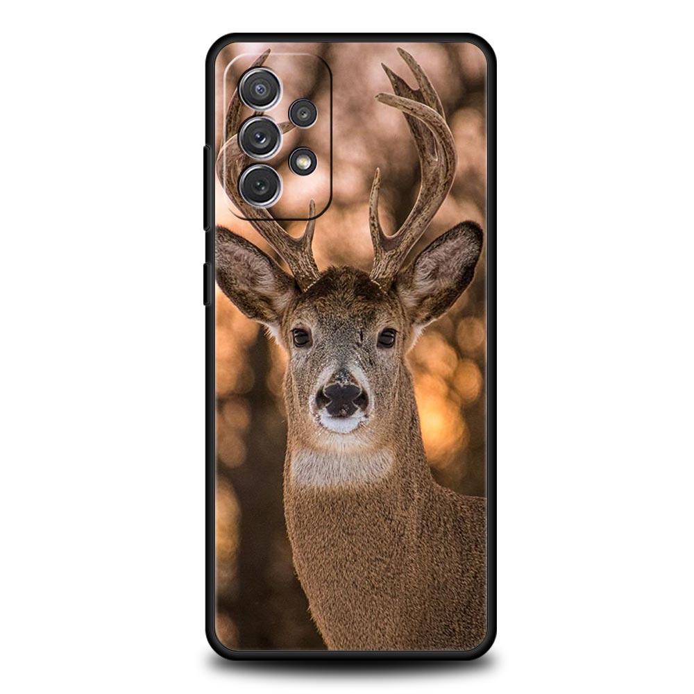 Deer Hunting Camo Phone Case For Samsung Galaxy A13 A51 A71 A41 A31 A21S A11 A01 A03S A12 A32 A52 A22 A23 A33 A53 A73 5G Cover