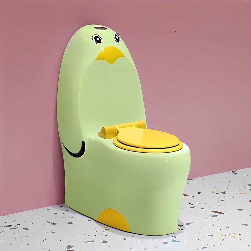 Yixi Kids Ceramic Penguin Potty Toilet