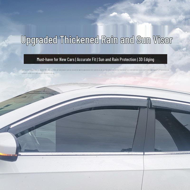 Great Wall Haval H5 Window Rain Guards: All-Weather Visors & Shields